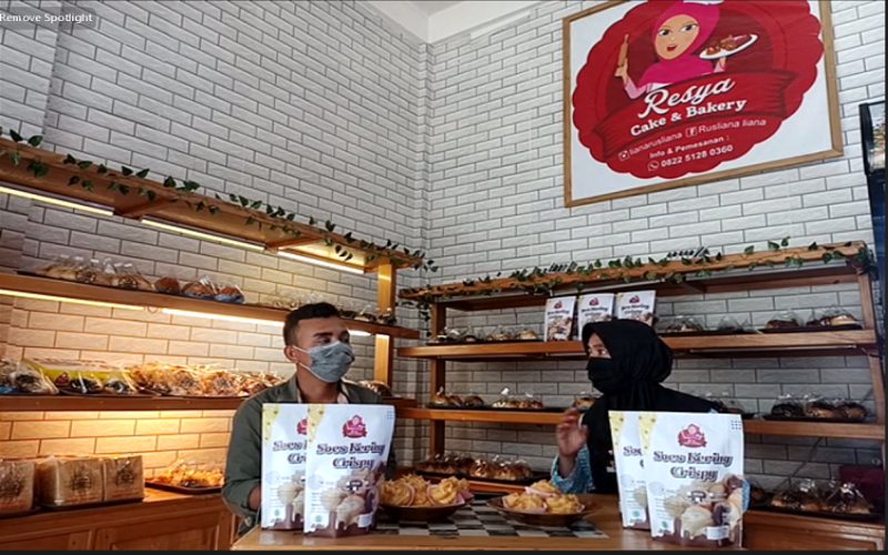 Gambar Menggali Inspirasi dari kisah sukses UMKM Dampingan "Rifky Cake and Pastry"